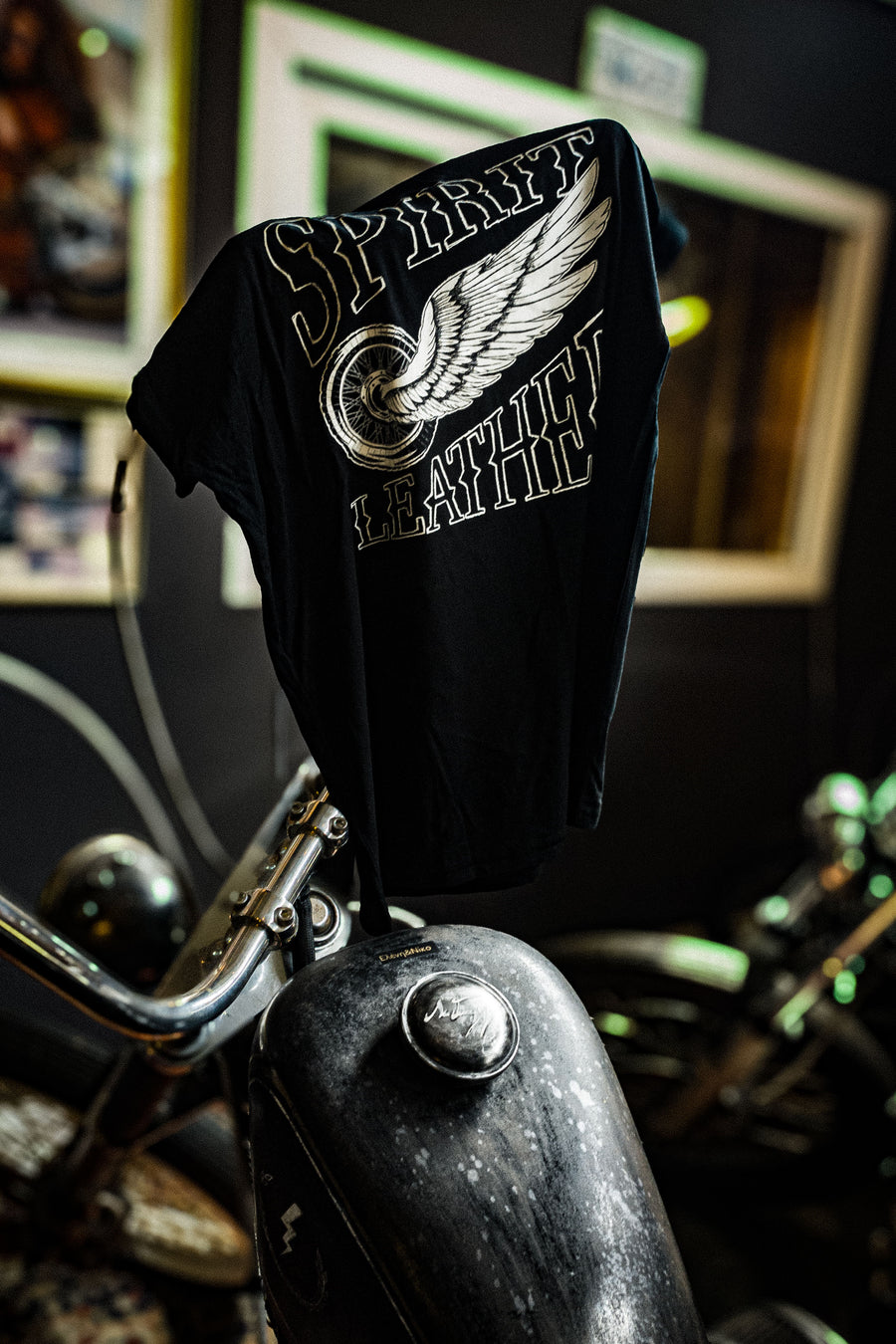 Spirit Leather T-Shirt