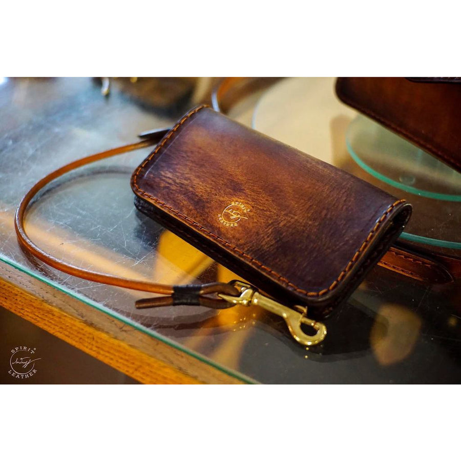 SL Classic Wallet II Vintage Brown incl. Lanyard
