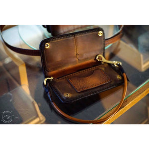 SL Classic Wallet II Vintage Brown incl. Lanyard